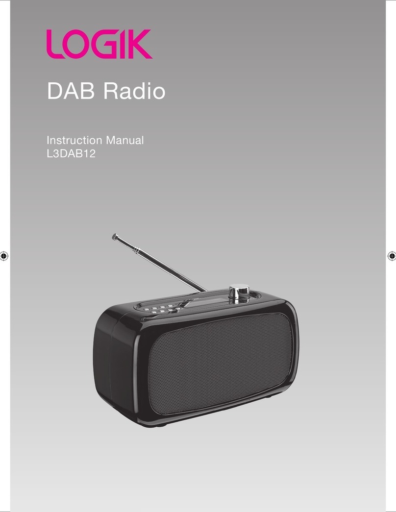 Logik L3DAB12 User manual Logik L3DAB12 User manual