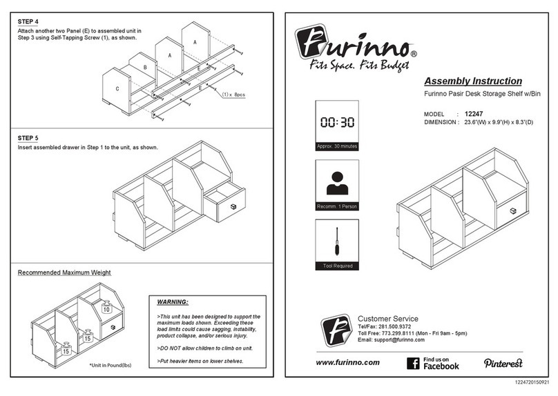 Furinno 12247 User manual