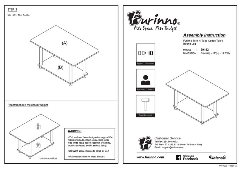 Furinno 99192 User manual Furinno 99192 User manual