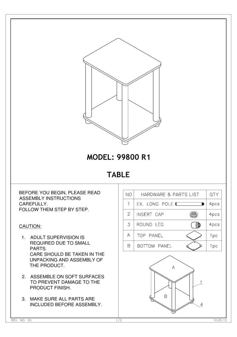 Furinno 99800 R1 User manual