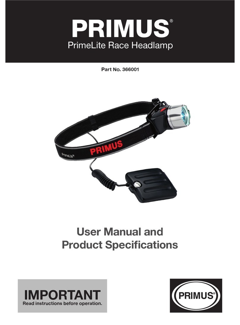Primus PrimeLite Race Installation instructions