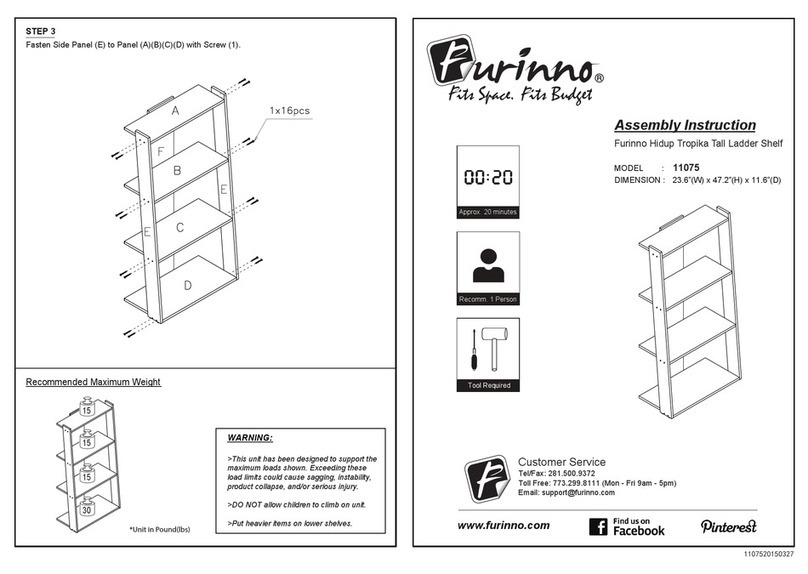 Furinno 11075 User manual Furinno 11075 User manual