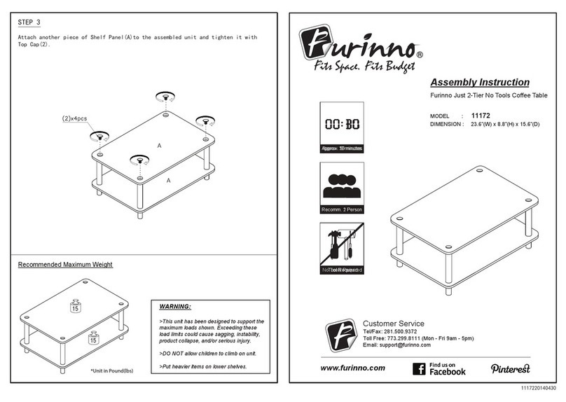 Furinno 11172 User manual Furinno 11172 User manual