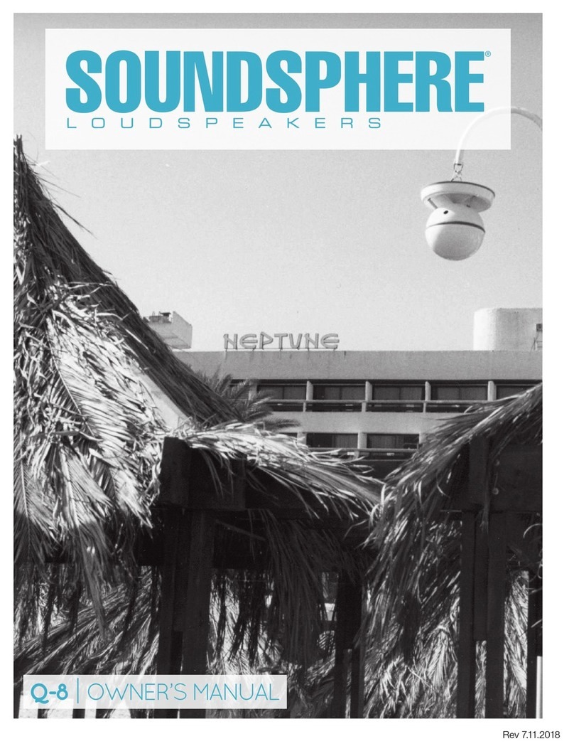 Soundsphere Q-8 owner's manual