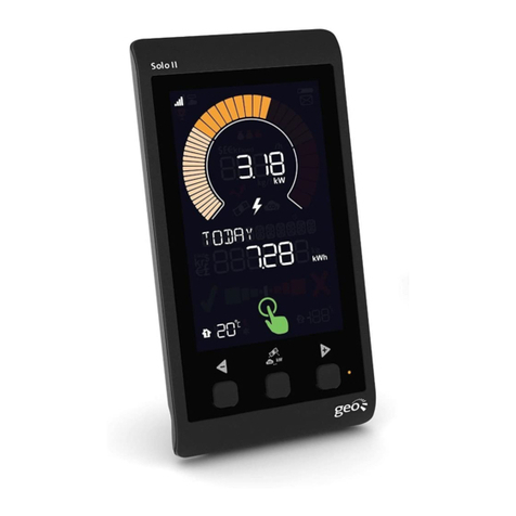 Geo Solo II PV User manual