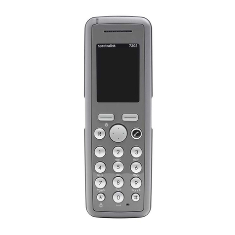 SpectraLink 7202 User manual