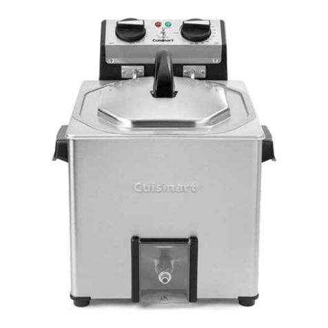 Cuisinart EXTRA-LARGE ROTISSERIE FRYER Service manual