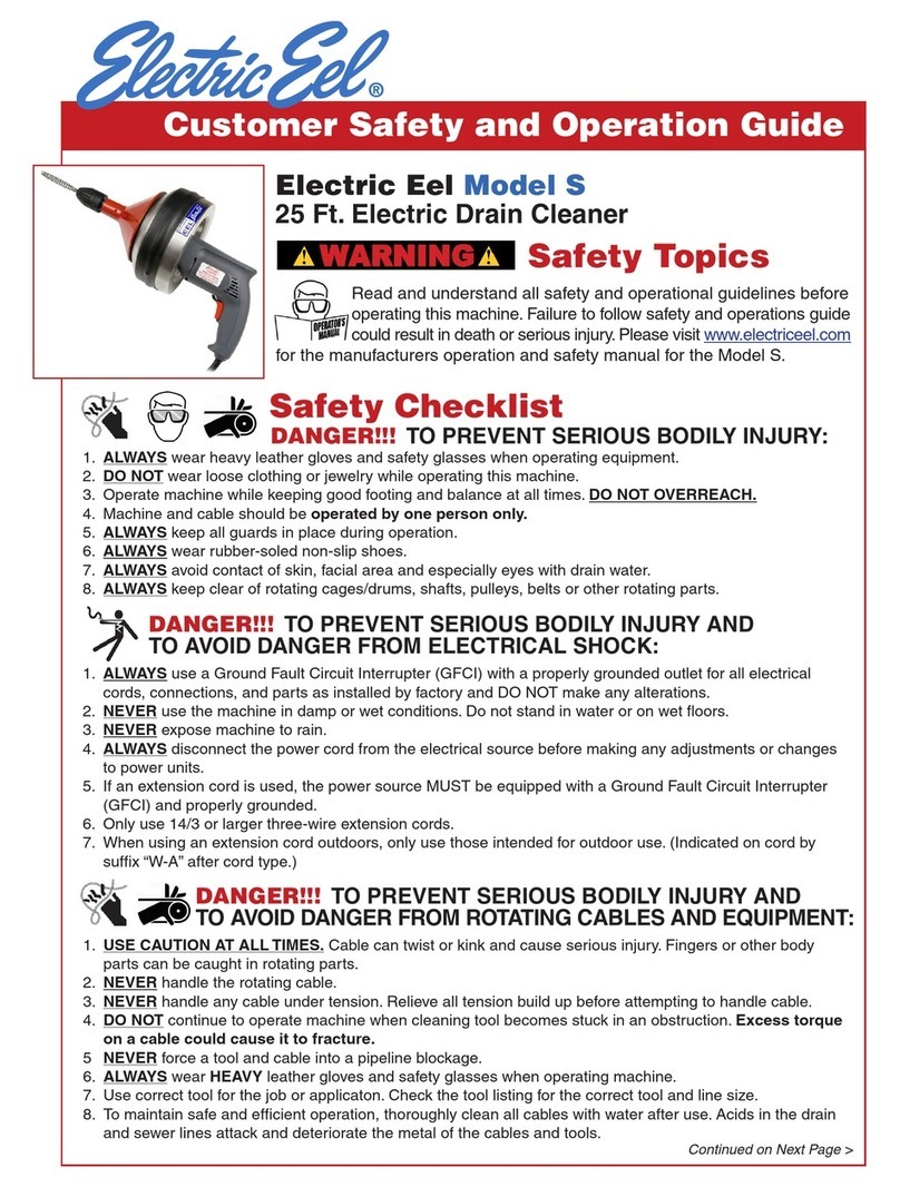 Electric Eel Model S Customer Safety and Operation Guide