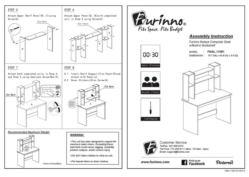 Furinno FNAL-11081 User manual