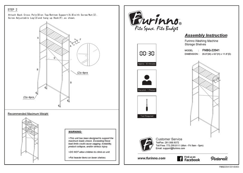Furinno FNBQ-22041 User manual Furinno FNBQ-22041 User manual