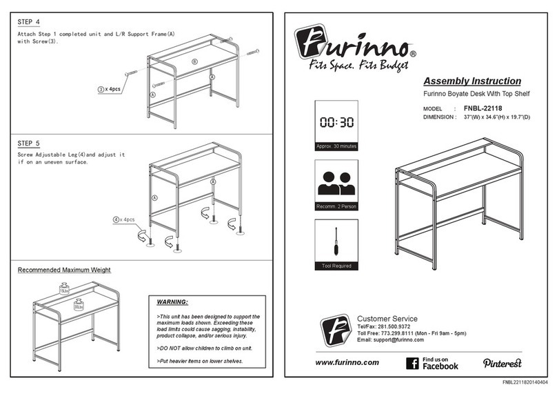 Furinno FNBL-22118 User manual