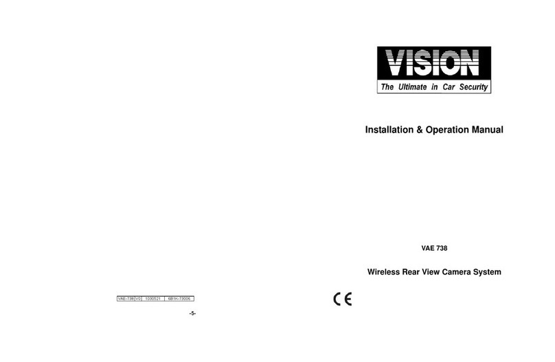 Vision VAE 738 Homeowner's installation & operation manual