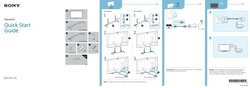 Sony BRAVIA KDL-50W900B User manual