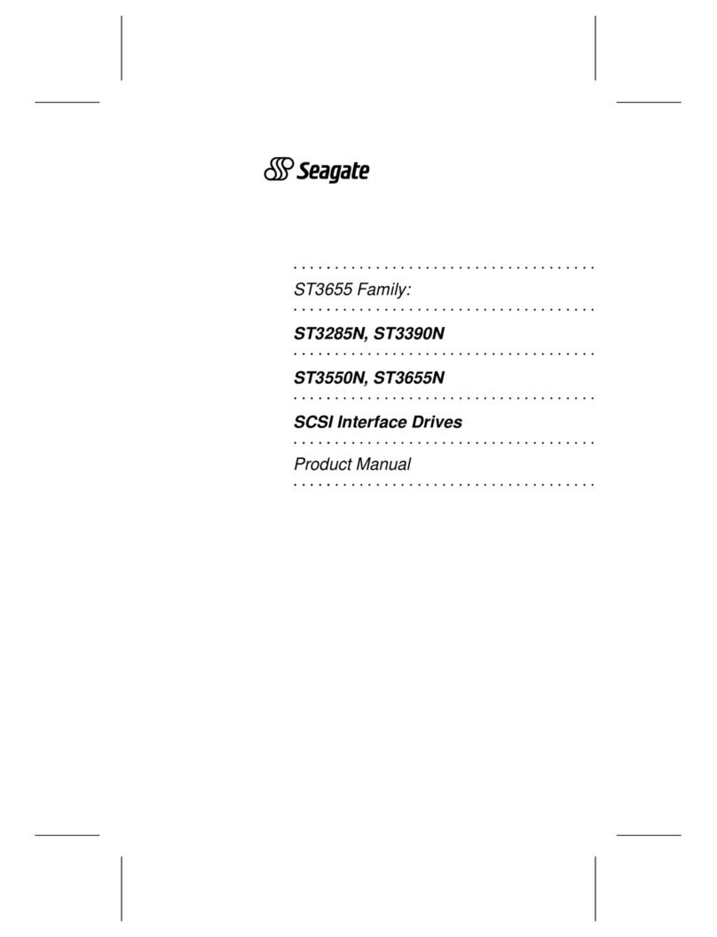 Seagate ST3285N User manual