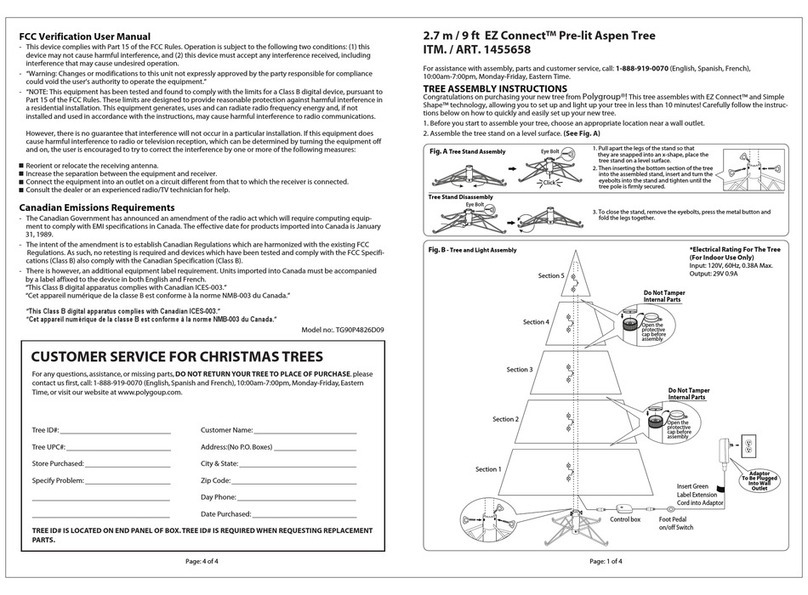 Polygroup 1455658 Assembly instructions