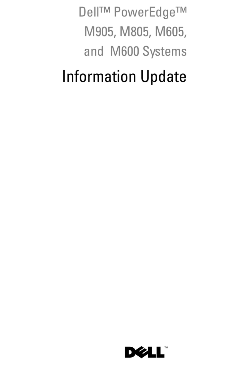 Dell POWEREDGE M905 Technical manual