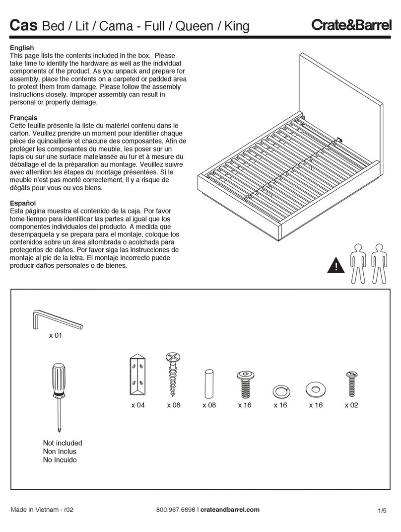 Crate&Barrel Cas User manual