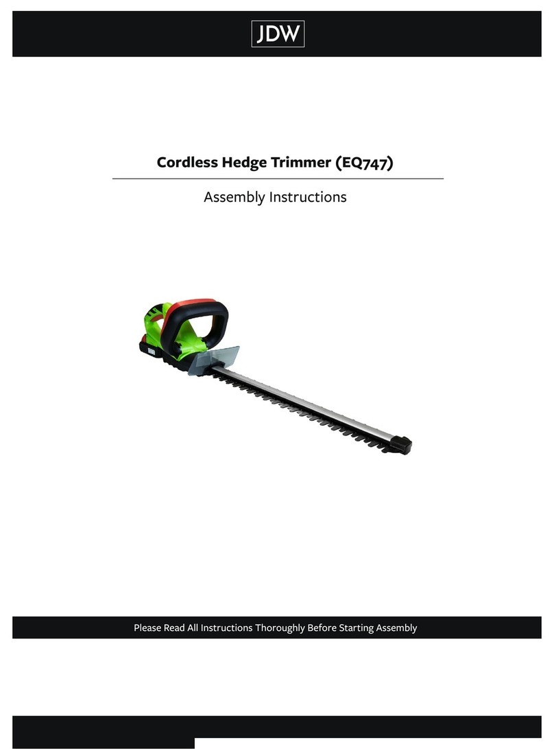 JDW EQ747 Assembly instructions