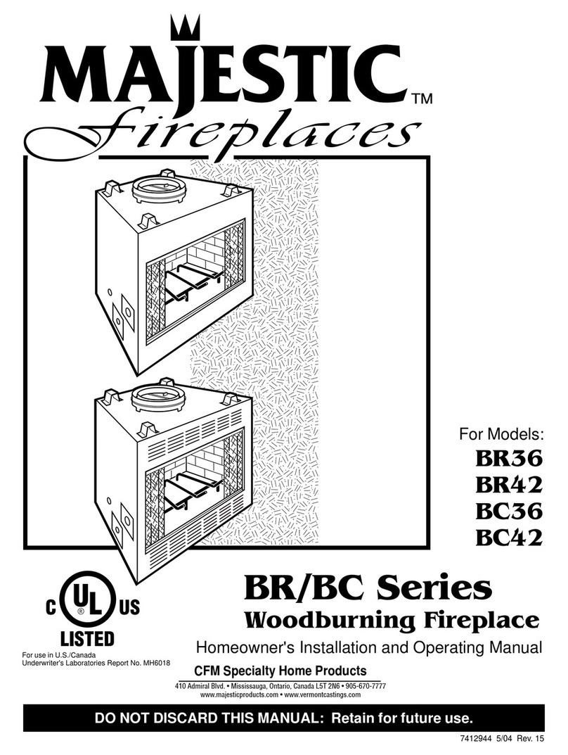 Majestic BR36 User manual Majestic BR36 User manual