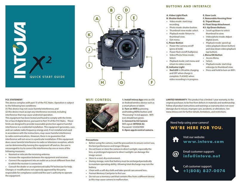 Intova X2 User manual Intova X2 User manual