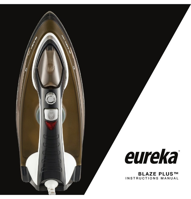 Eureka Blaze Plus instruction manual