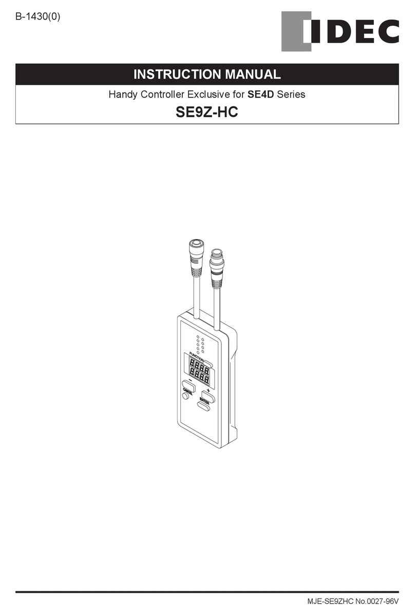 IDEC SE9Z-HC User manual
