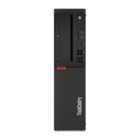 Lenovo ThinkCentre M720s 10ST User guide and hardware maintenance manual