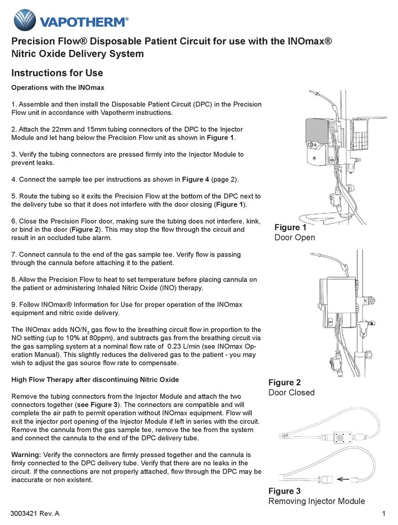 Vapotherm precision flow User manual Vapotherm precision flow User manual