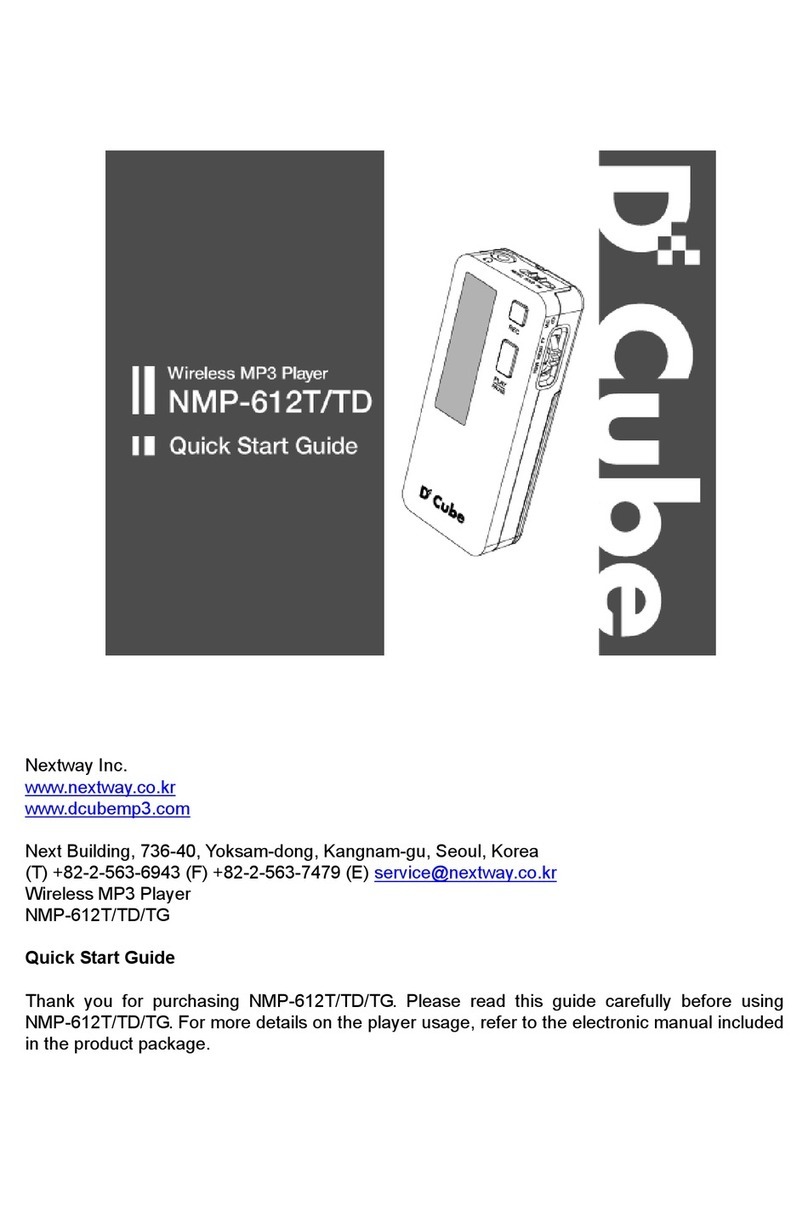Nextway NMP-612T quick start guide