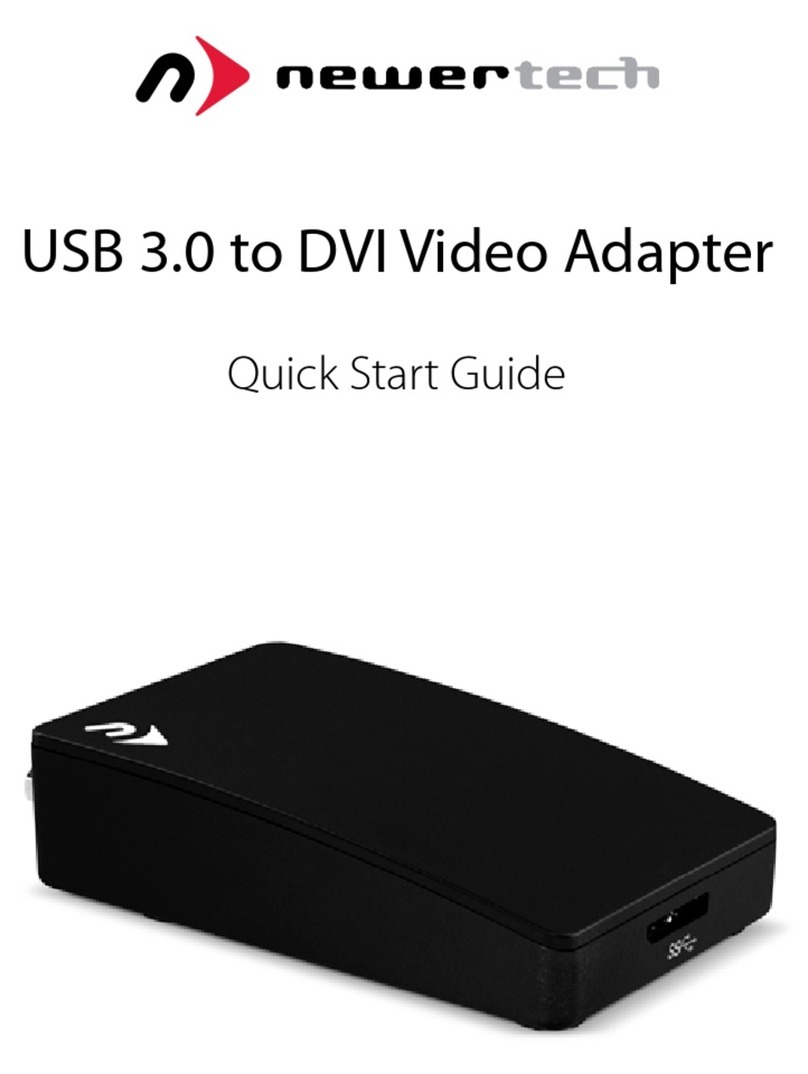 NewerTech VIDU3DVIA quick start guide