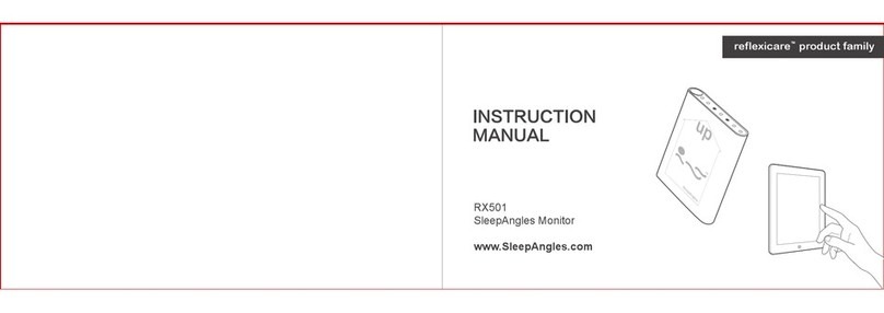 ReFleX Wireless Reflexicare SleepAngles Monitor installation manual ReFleX Wireless Reflexicare SleepAngles Monitor installation manual