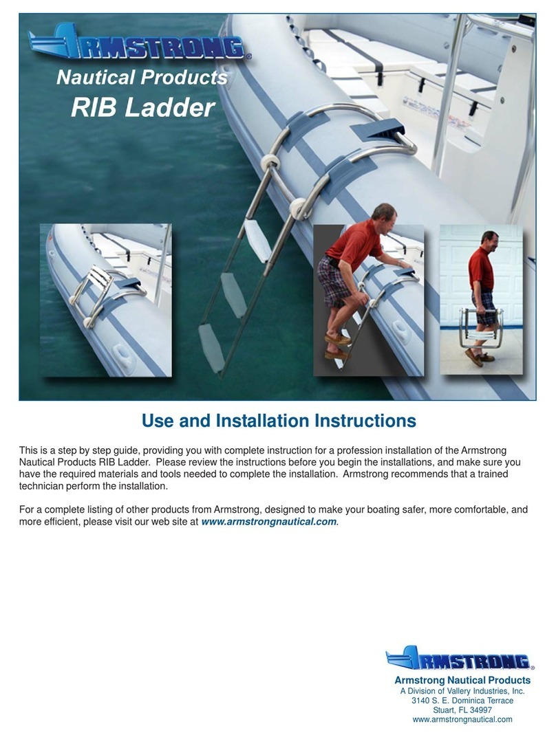 Armstrong RIB Ladder Use and Installation Instructions Armstrong RIB Ladder Use and Installation Instructions