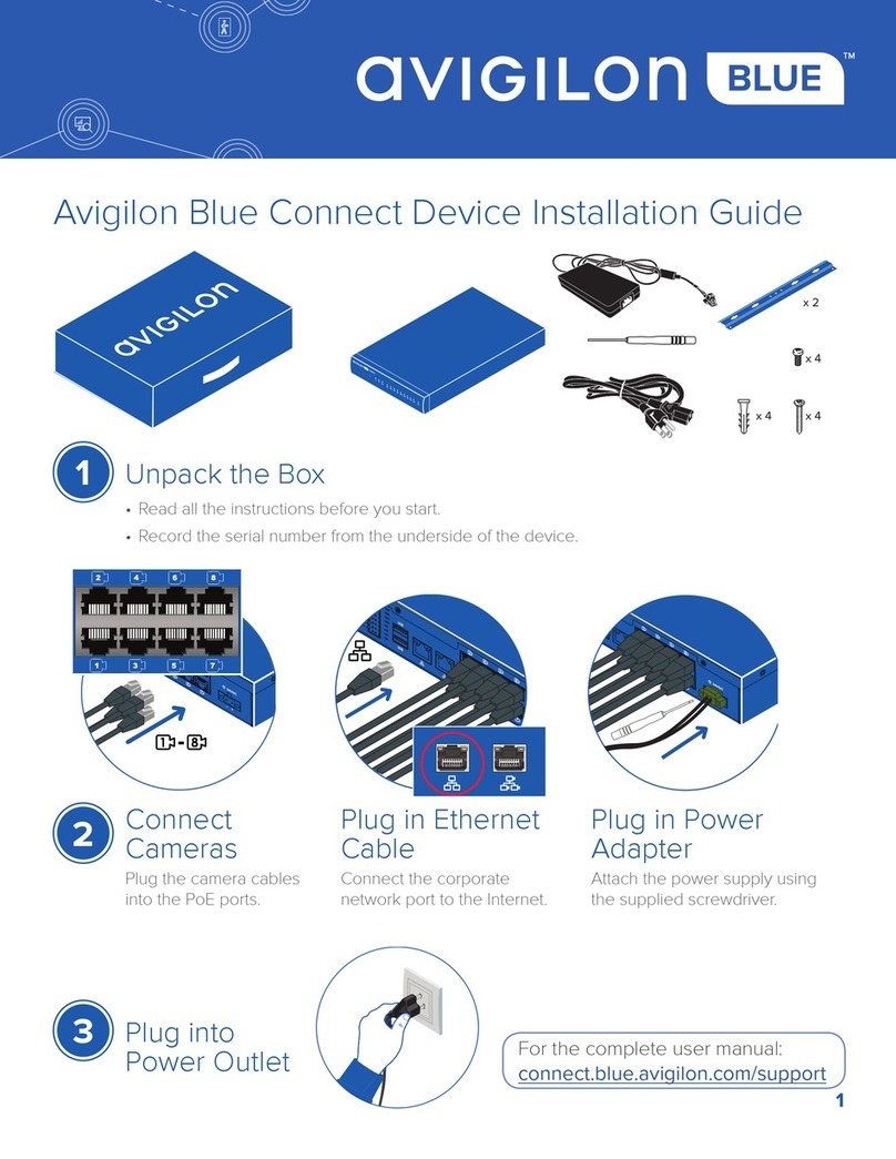 Avigilon Blue Connect installation guide