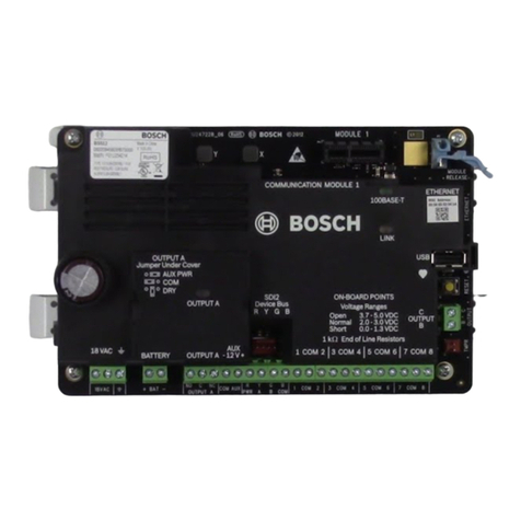 Bosch B6512 installation manual