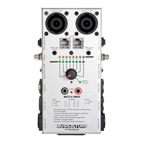 music store MCT-4 MKII owner's manual