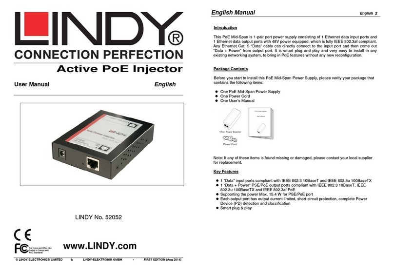 Lindy 25052 user manual