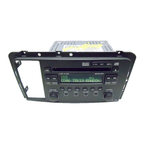 Volvo HU-850 installation instructions