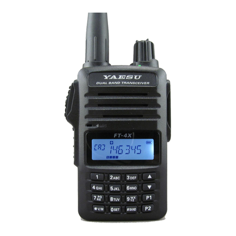 Yaesu FT-4XR User manual