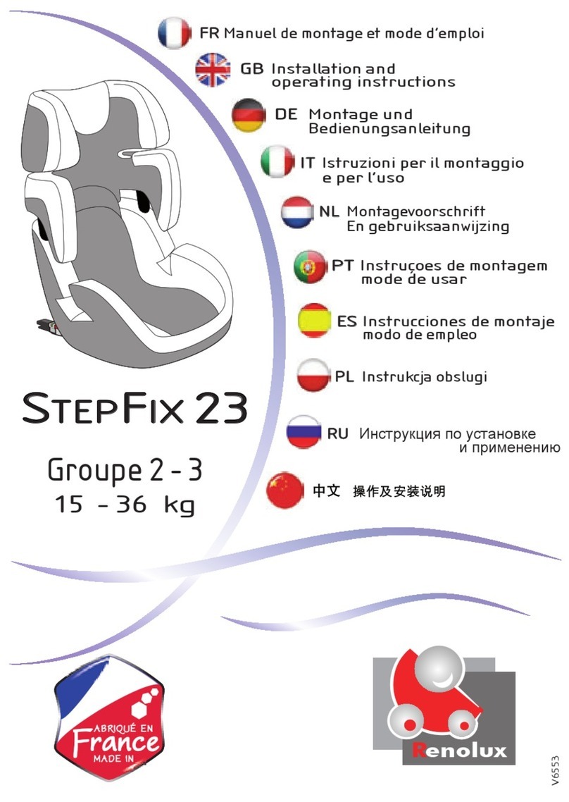 Renolux StepFix 23 Installation and operating instructions