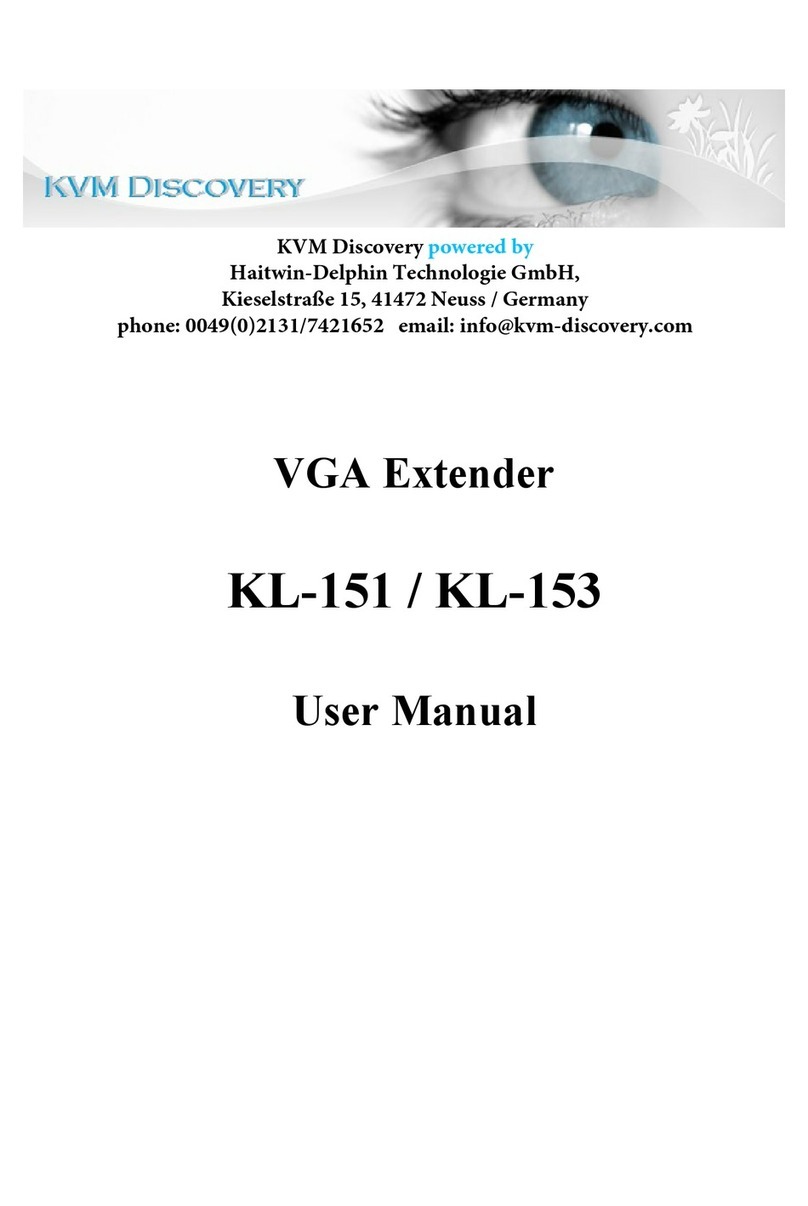 KVM Discovery KL-151 user manual