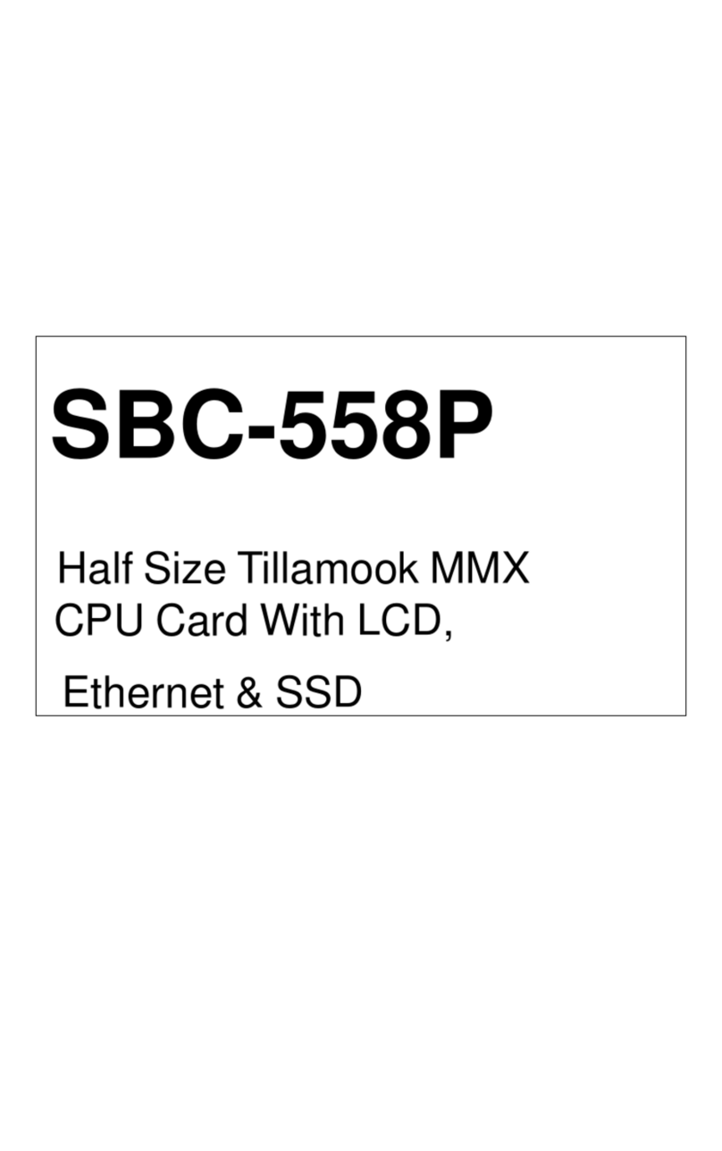 Aaeon SBC-558P manual