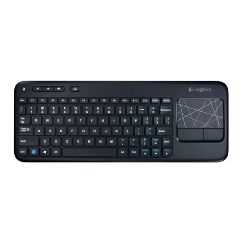 Logitech K400r User manual