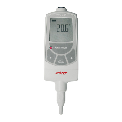 Ebro TFX 450 User manual