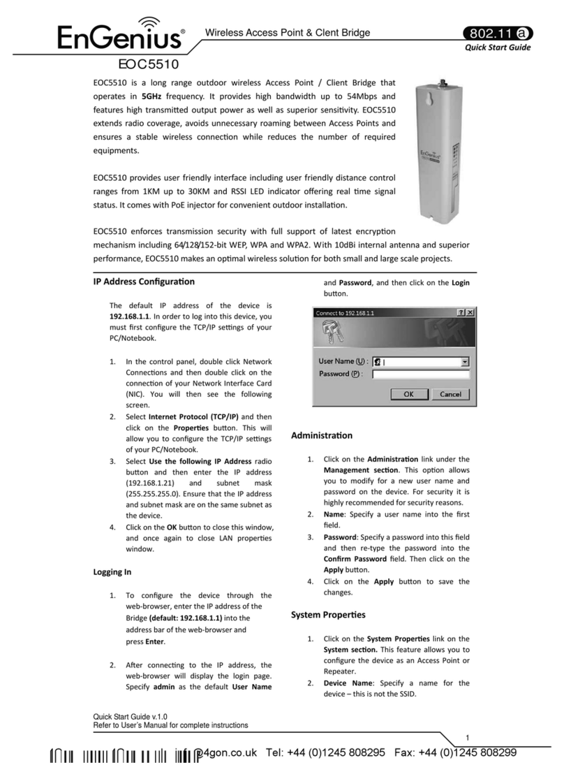 EnGenius EOC5510 User manual