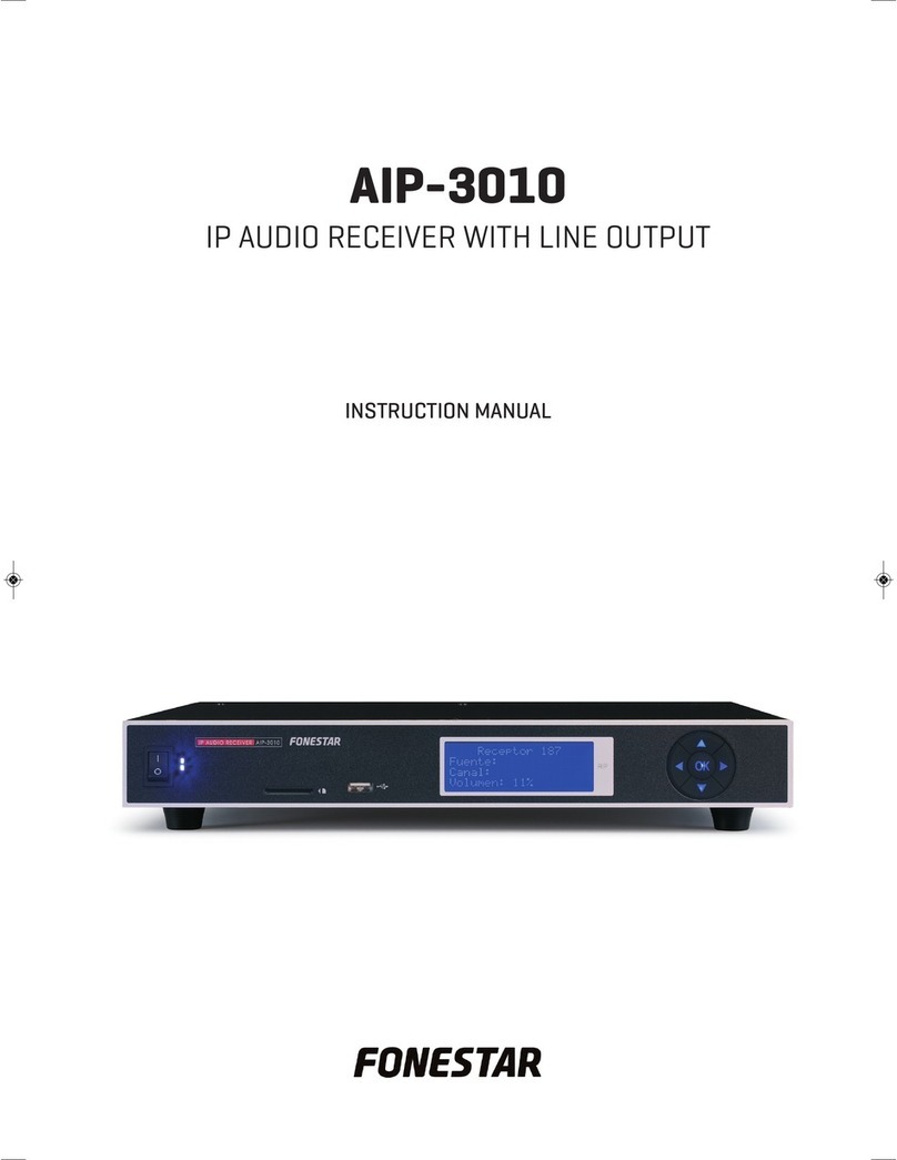 FONESTAR AIP-3010 instruction manual
