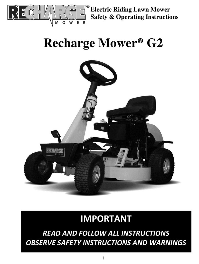 Recharge Mower G2 Quick start guide