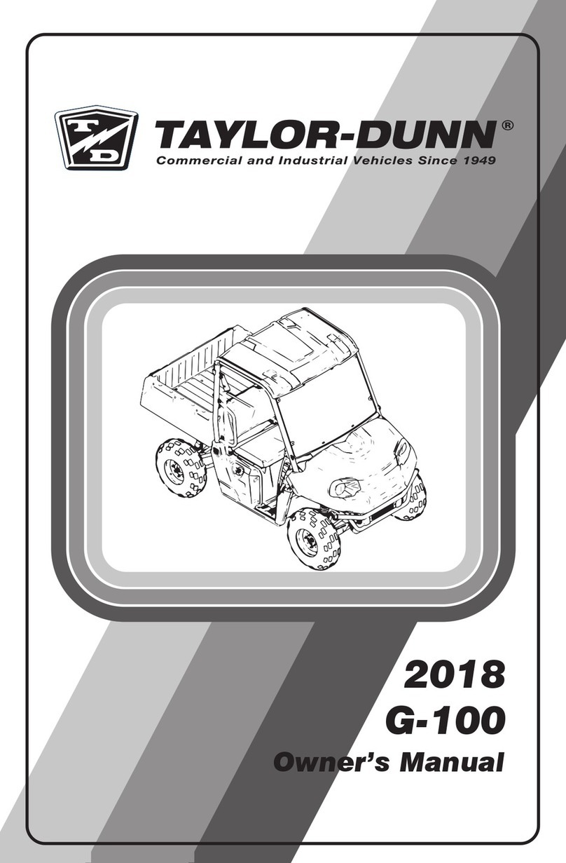 Taylor-Dunn G-100 2018 User manual