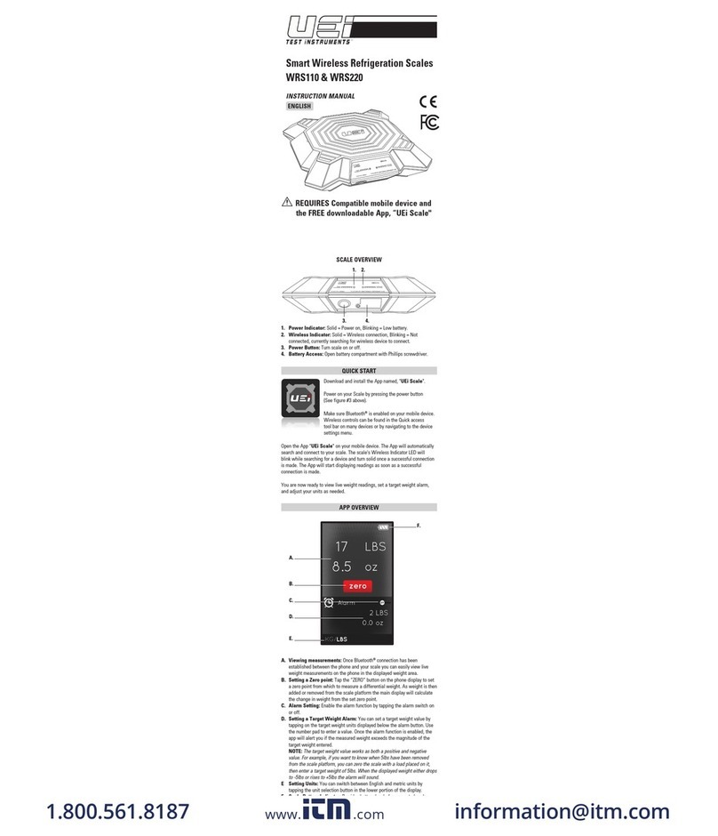 UEi WRS110 instruction manual