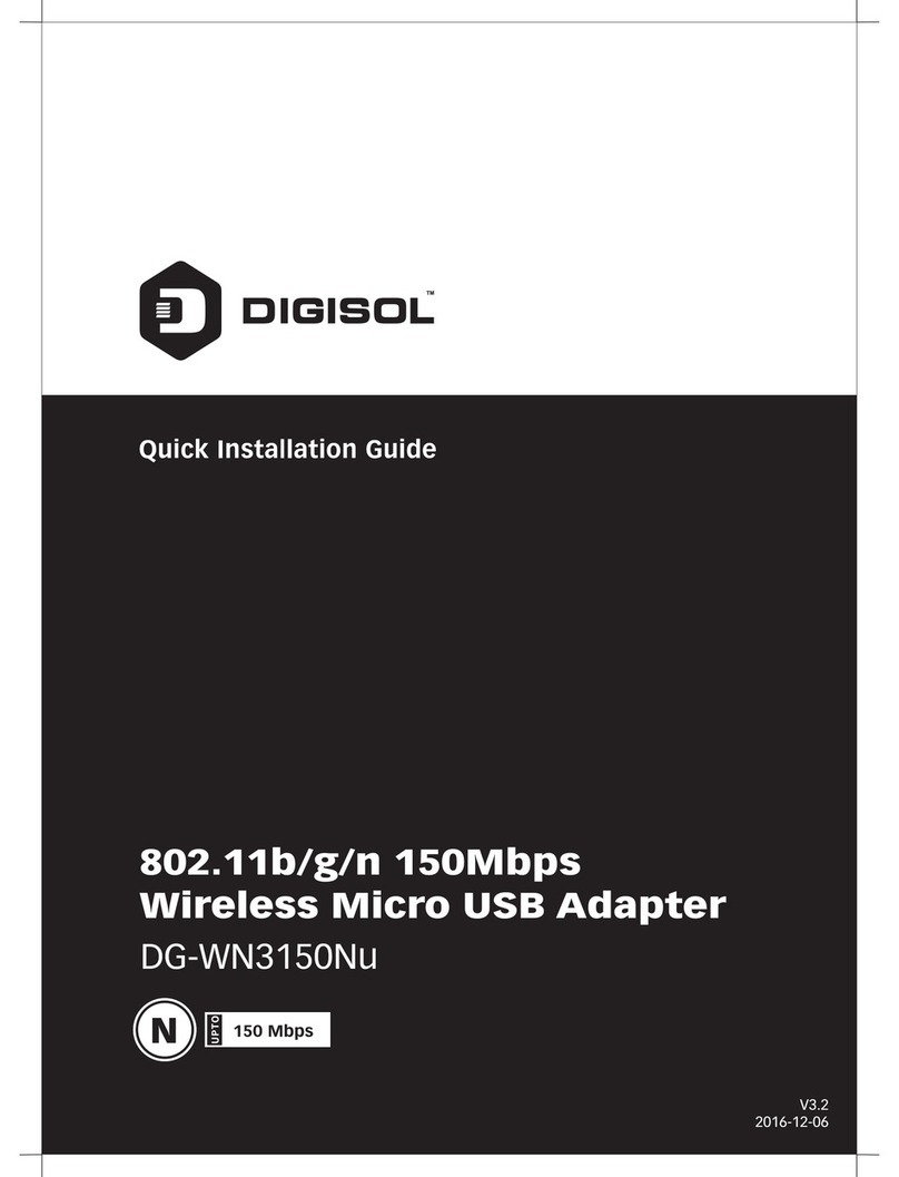 Digisol DG-WN3150Nu Quick installation guide