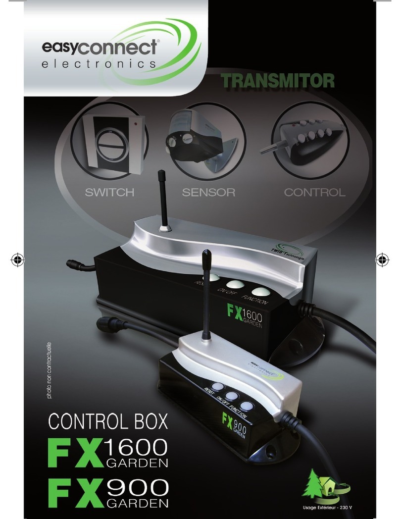 Easyconnect FX 1600 garden user guide